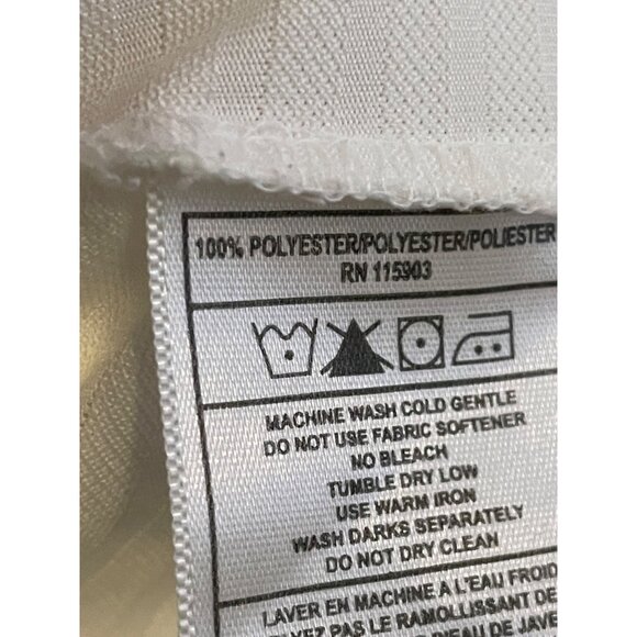 Bermuda Sands 4XL White Polo Shirt Short Sleeve #V-5-21-10 - Picture 4 of 7